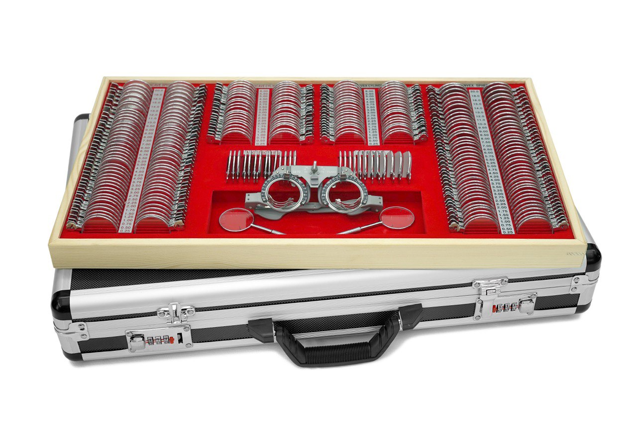 Набір пробних лінз з оправою JS-266B3-A Xingda